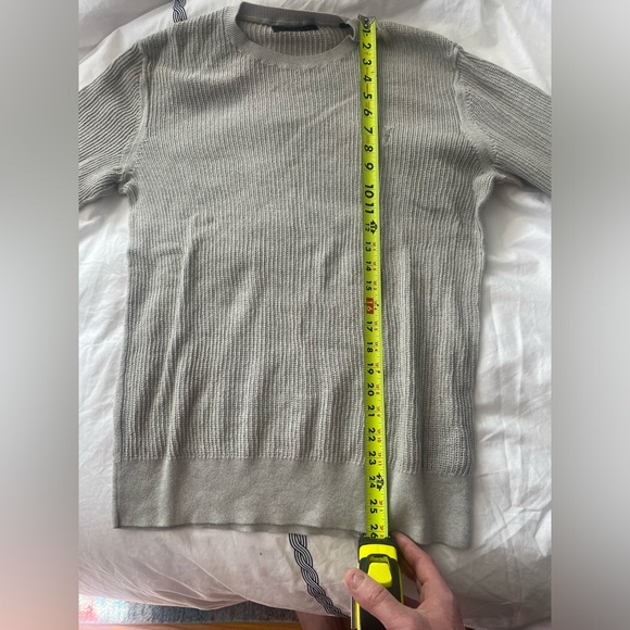 All Saints Light Gray Crewneck Sweater - Picture 5 of 7
